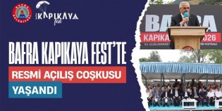 Kapıkayafest'te Resmi Açılış Töreni Yapıldı